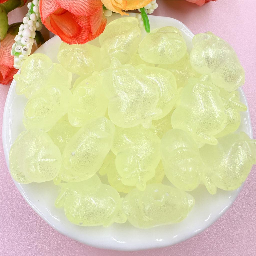 Высокое качество Креативные С отверстием Ювелирные аксессуары Ожерелье Браслет Разделитель Свободные бусины 14.2*20.3мм Акриловые Сердечки Шармы 50шт DIY