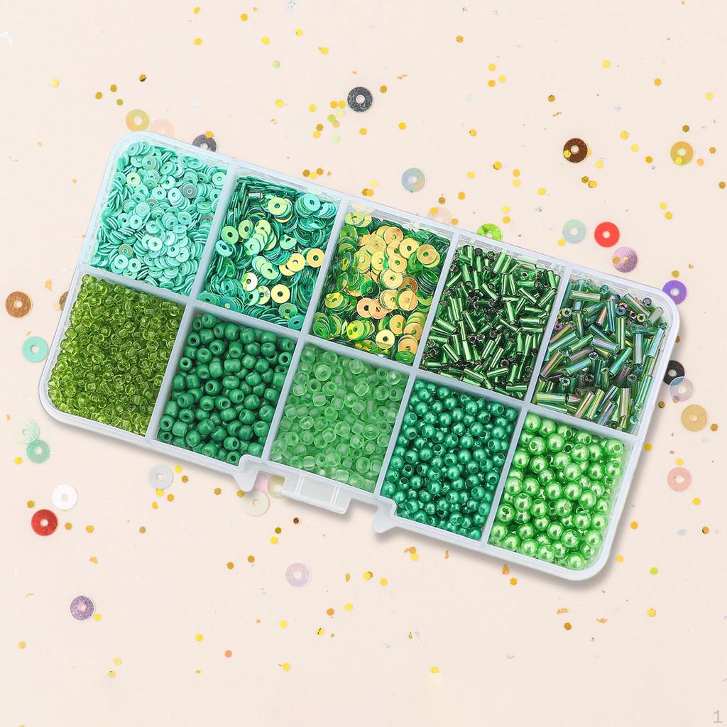 Стеклянный бисер, комплект для изготовления браслетов, ювелирные изделия ручной работы, свободная прокладка, маленькая для