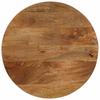 Round Solid Mango Wood Table Top Ø 40 x 3.8 cm