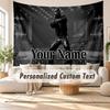 Custom Name Wall Hanging Tapestry,Apache 207 Decorative Backdrop Tapestry For Dorm Home