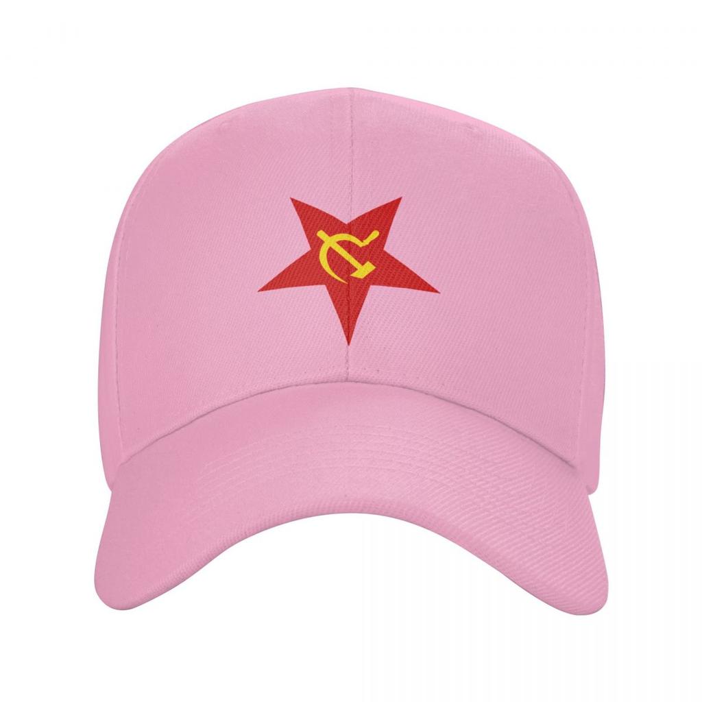 Советский Союз Красная Звезда Серп и Молот Бейсболка для взрослых CCCP Флаг СССР Регулируемая шляпа для папы для женщин унисекс Спортивные летние кепки