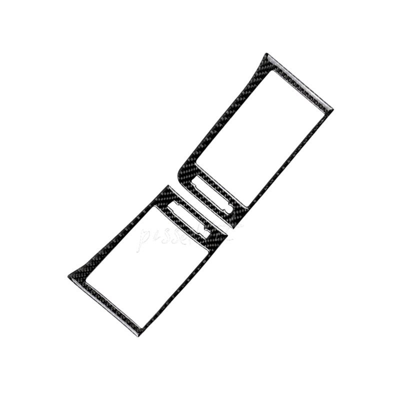 Наклейка из углеродного волокна на левый и правый воздуховод для автомобиля 3D для Lexus IS250 300H Украшение салона автомобиля Аксессуары для стайлинга автомобиля