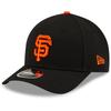 New Era Кепка San Francisco Giants MLB 9Forty M с регулируемым верхом, унисекс, Tara, один размер, черная, Unica, черная,