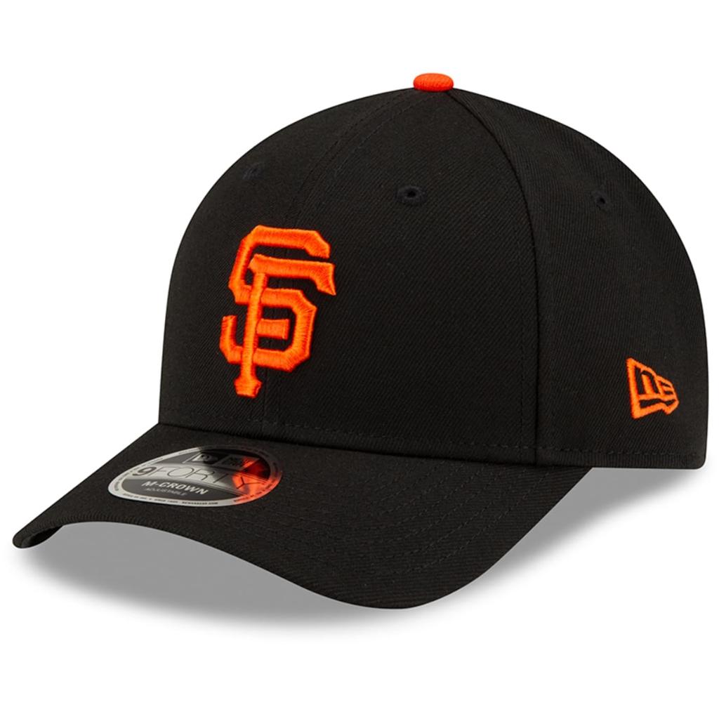 New Era Кепка San Francisco Giants MLB 9Forty M с регулируемым верхом, унисекс, Tara, один размер, черная, Unica, черная,