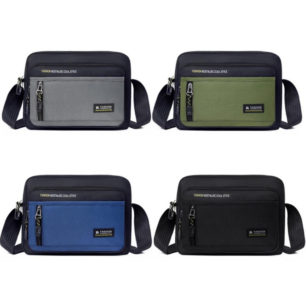 Водонепроницаемая мужская деловая сумка Большой вместимости Холщовая сумка через плечо Мужская сумка через плечо Сумка