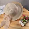New Travel Foldable Female Vacation UV Protection Visor Straw Hat Beach Outing Sun Hat Summer Hat