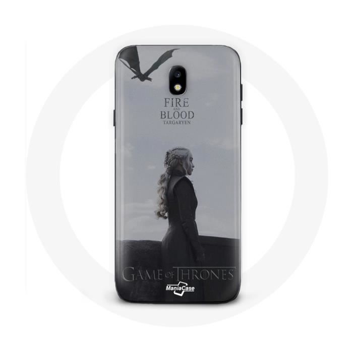 Case for Samsung Galaxy J3 2017 Game of Thrones Season 8 Daenerys Targaryen Fire and Blood The Throne of