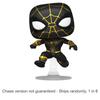 SpiderMan On Black Suit Unmasked US Exclusive Pop! Vinyl