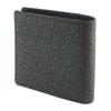 Inden Bill Compartment No Coin Black Background X Black Tortoiseshell Pattern Bi-fold Wallet, F, Purse, Deerskin, Lacquer, 2009-01-003