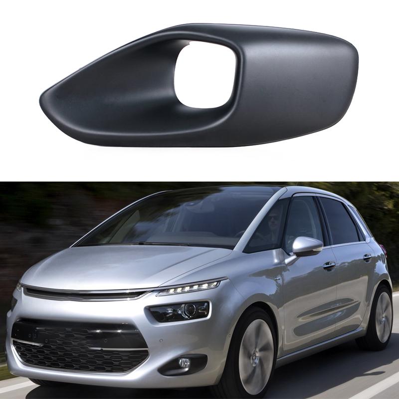 For Citroen C4 Picasso MK2 2013-2016 9800978280 9800978180 Front Bumper Fog Light Frame Cover Grille Car Accessories For 5 Seat