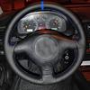 Индивидуальная кожаная оплетка на руль автомобиля с защитой от скольжения Для VW Golf 4 MK4 1998 - 2002 2003 2004 Для Passat B5 1996 -2005 Старый
