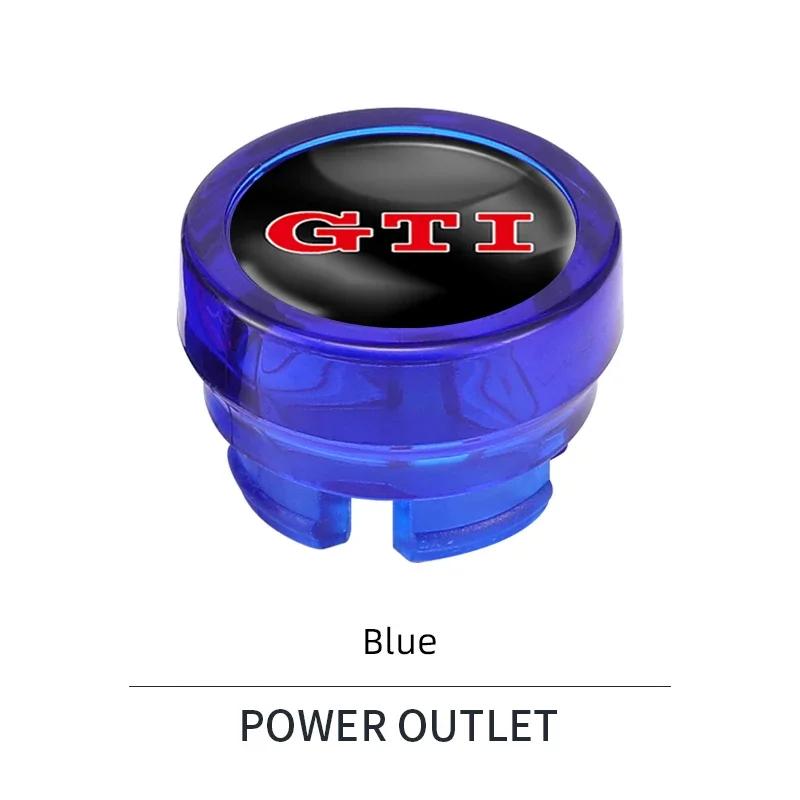 hijk1 ·Car Cigarette Lighter Dust Cover Trim Cap Auto Accessories For VW GTI Polo Golf Passat Tiguan Arteon Touareg CC Taigo Caddy
