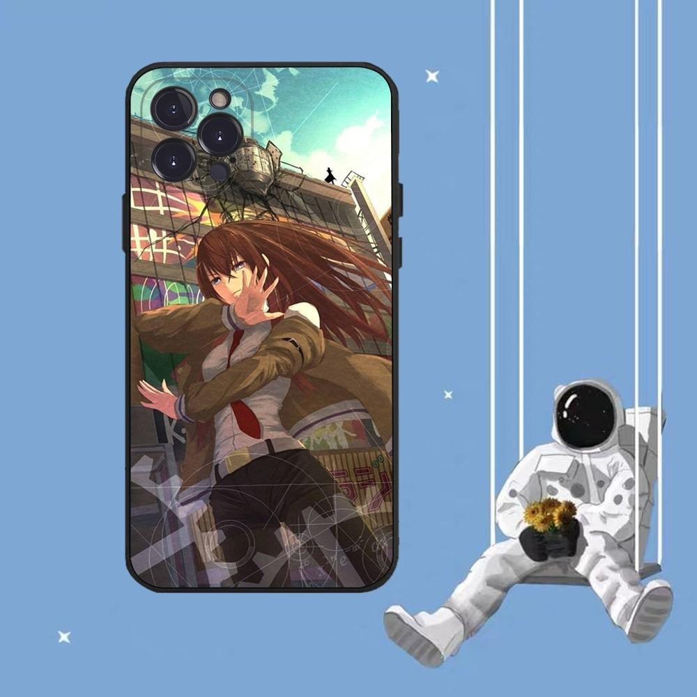Steins Gate Phone Case For iPhone 14 11 12 13 Mini Pro XS Max Cover 6 7 8 Plus X XR SE 2020 Funda Shell
