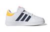 adidas Breaknet EL Маленький ребенок 'Белый Темно-синий' GW2898