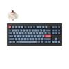 Keychron V3 Max QMK Wireless Custom Mechanical Bluetooth US RGB Gateron Jupiter Mechanical Gasket Compatible with and Linux Keyboard, 2.4 GHz, 5.1,