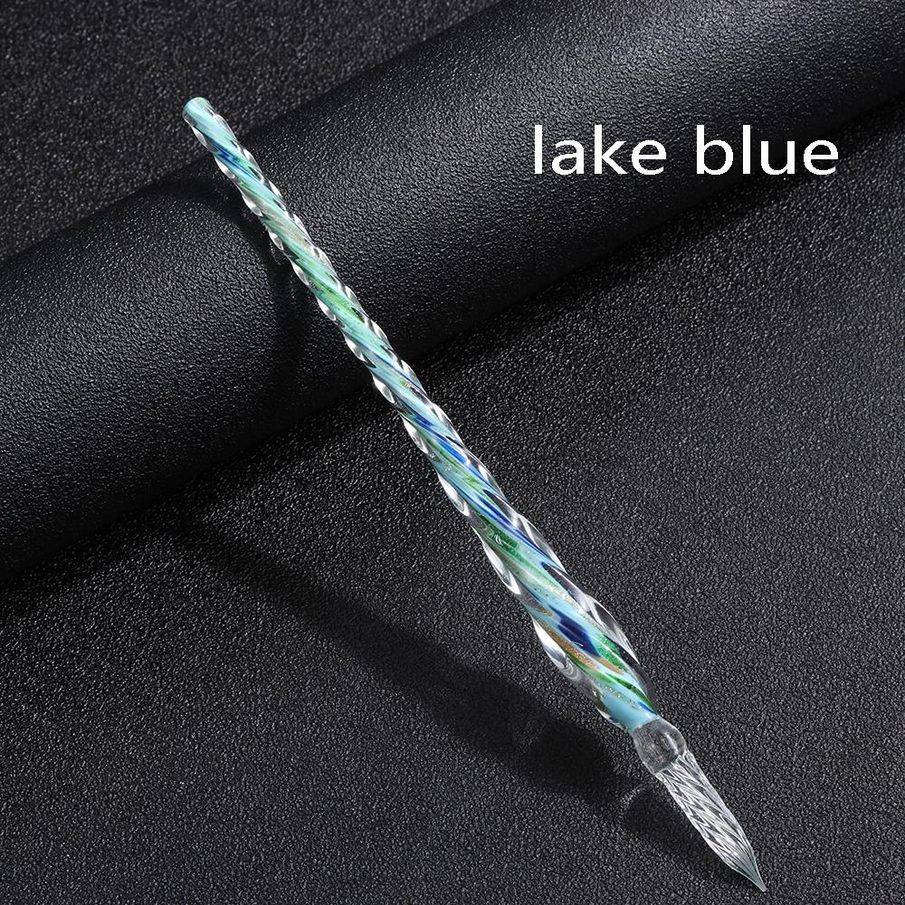 New Signature Dipping Painting Glass Drip Fountain Pens Dip Pen Filling Ink