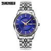 Skmei Fashion Trend Men Watch Waterproof Stainless Steel Calendar Quartz Watch Business Clock Gift Watches for Man