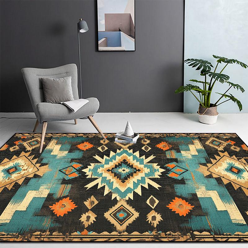Национальный стиль персидские большие ковры гостиная украшение дома спальня диван журнальный столик ковер кабинет гардероб ковры нескользящий коврик