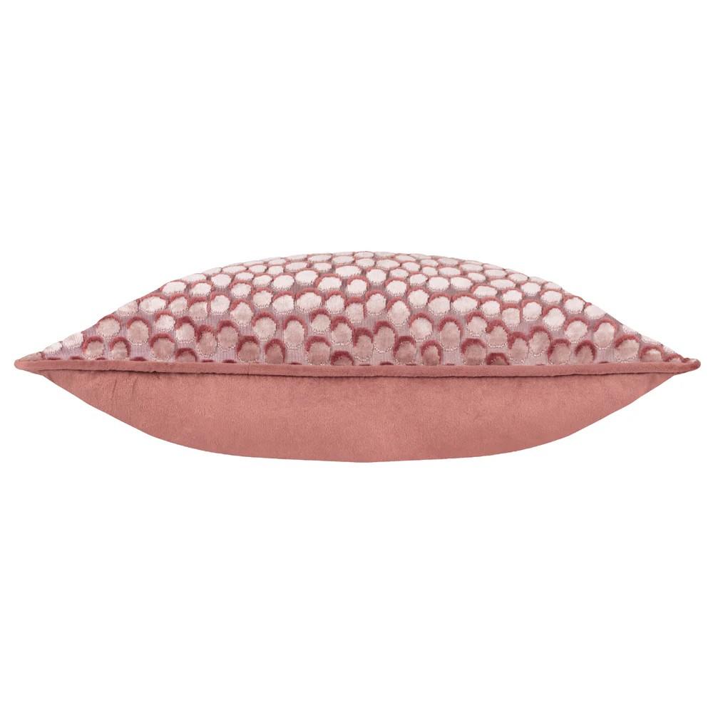 Hoem Lanzo Piped Velvet Cut Cushion Cover