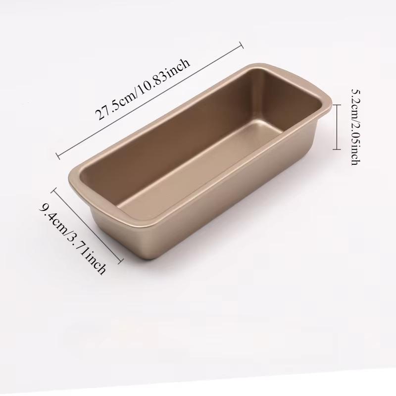 Carbon Steel Loaf Pan with Lid for Bread Baking Sandwich Mold Rectangular Toast Pan with Anti Warp Design Kitchen Baking Tool