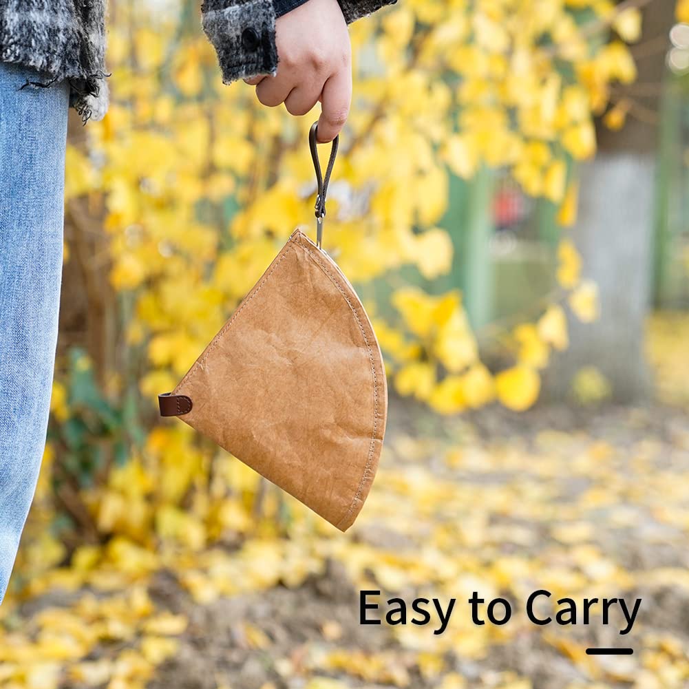 Watchget Чехол для кофейного фильтра Чехол для бумажного фильтра Сумка для хранения кофейного бумажного фильтра Tyvek Коническая трапециевидная для 2–4 человек Большая емкость Водонепроницаемый