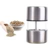 PAVIKE Manual Pepper Mill, Small Salt Mill, Sesame Seed Grinder, Spice Mill for Sesame Seeds, Rock Salt, Pepper, Japanese Pepper, and Black Pepper,
