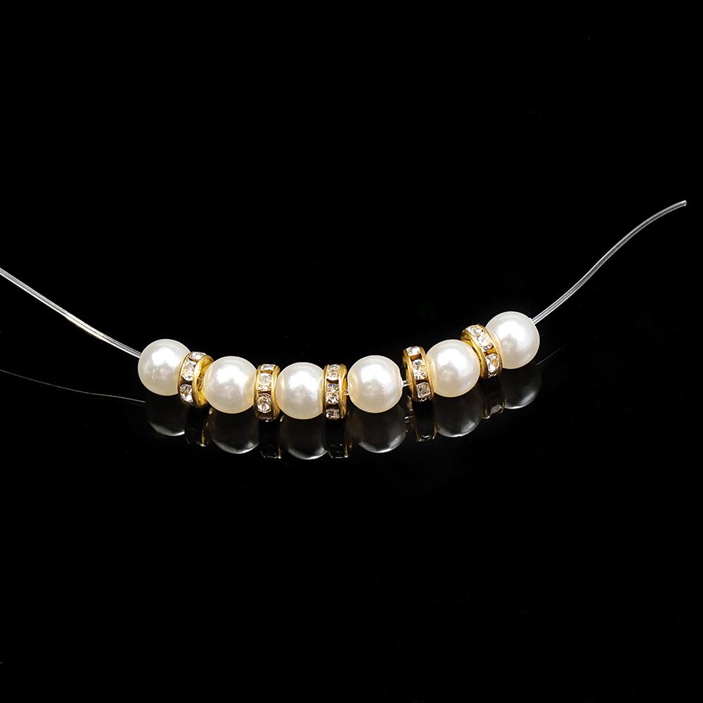 1 Roll Round Transparent Fish Wire Elastic Wire Crystal Line DIY Beaded Elastic Rope Jewelry Accessories Wholesale