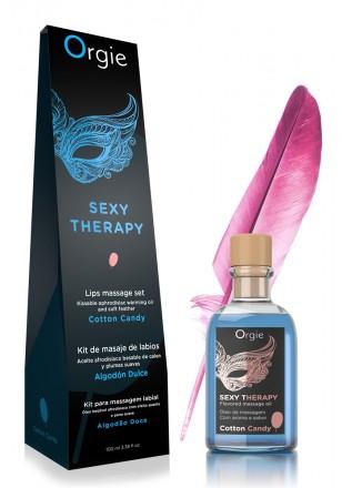Kissable Massage Oil SEXY THERAPY Cotton Candy 100ml