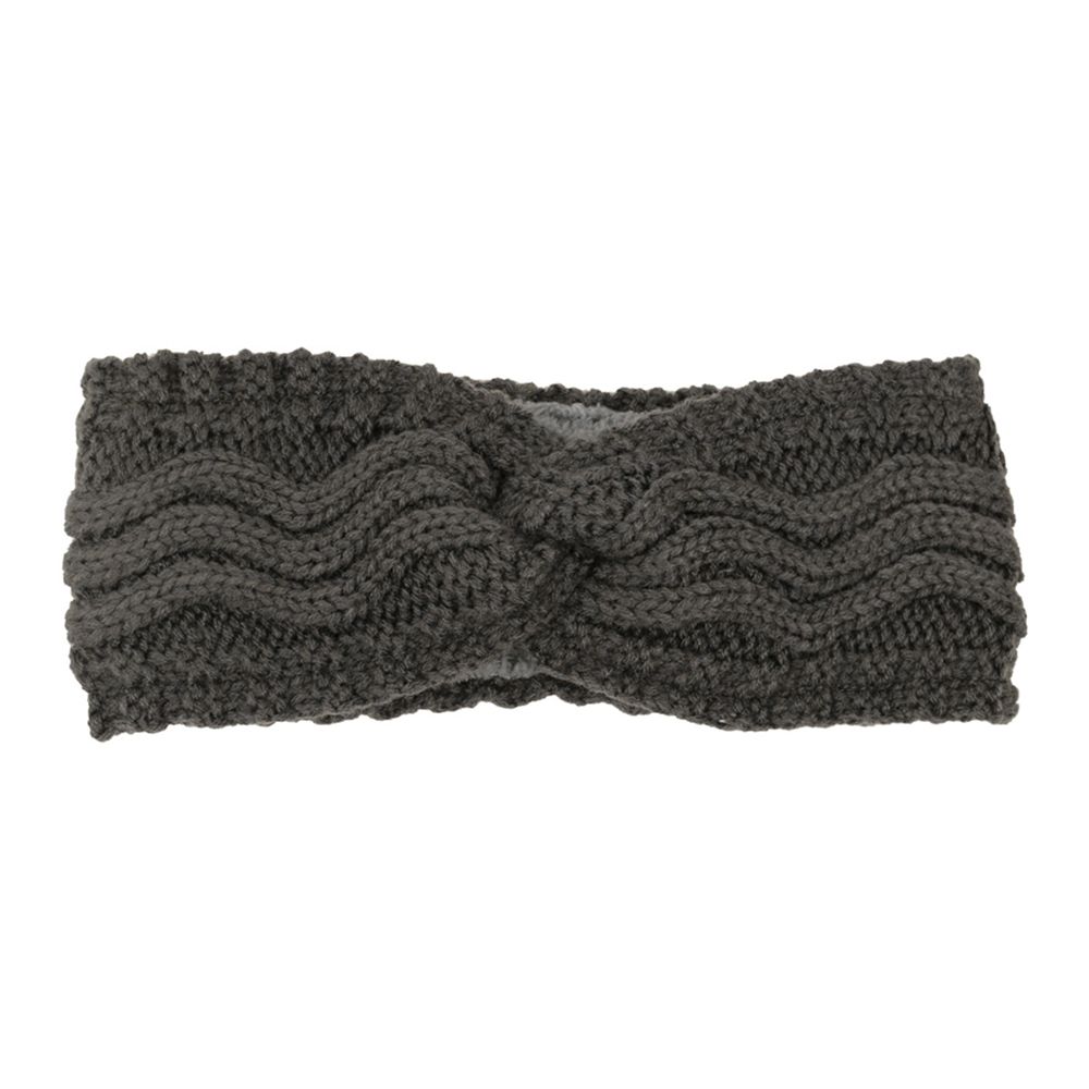 Зимние аксессуары для волос Эластичный вязаный крючком узел согревающий уши Вязаные повязки на голову Ободки для женщин
