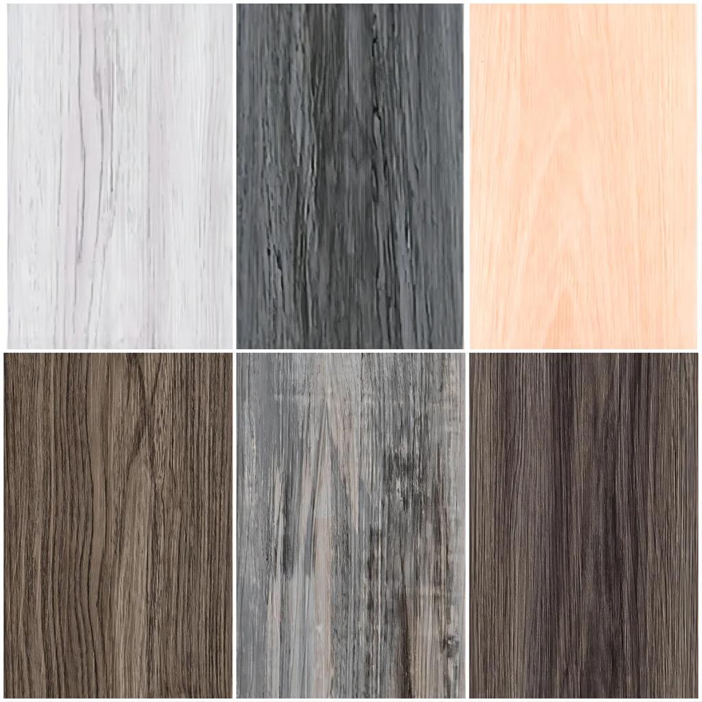 Напольная плитка Peel and Stick, 10 шт., 15 кв. футов, самоклеящиеся виниловые планки, самоклеящиеся водостойкие напольные плитки с имитацией древесного зерна