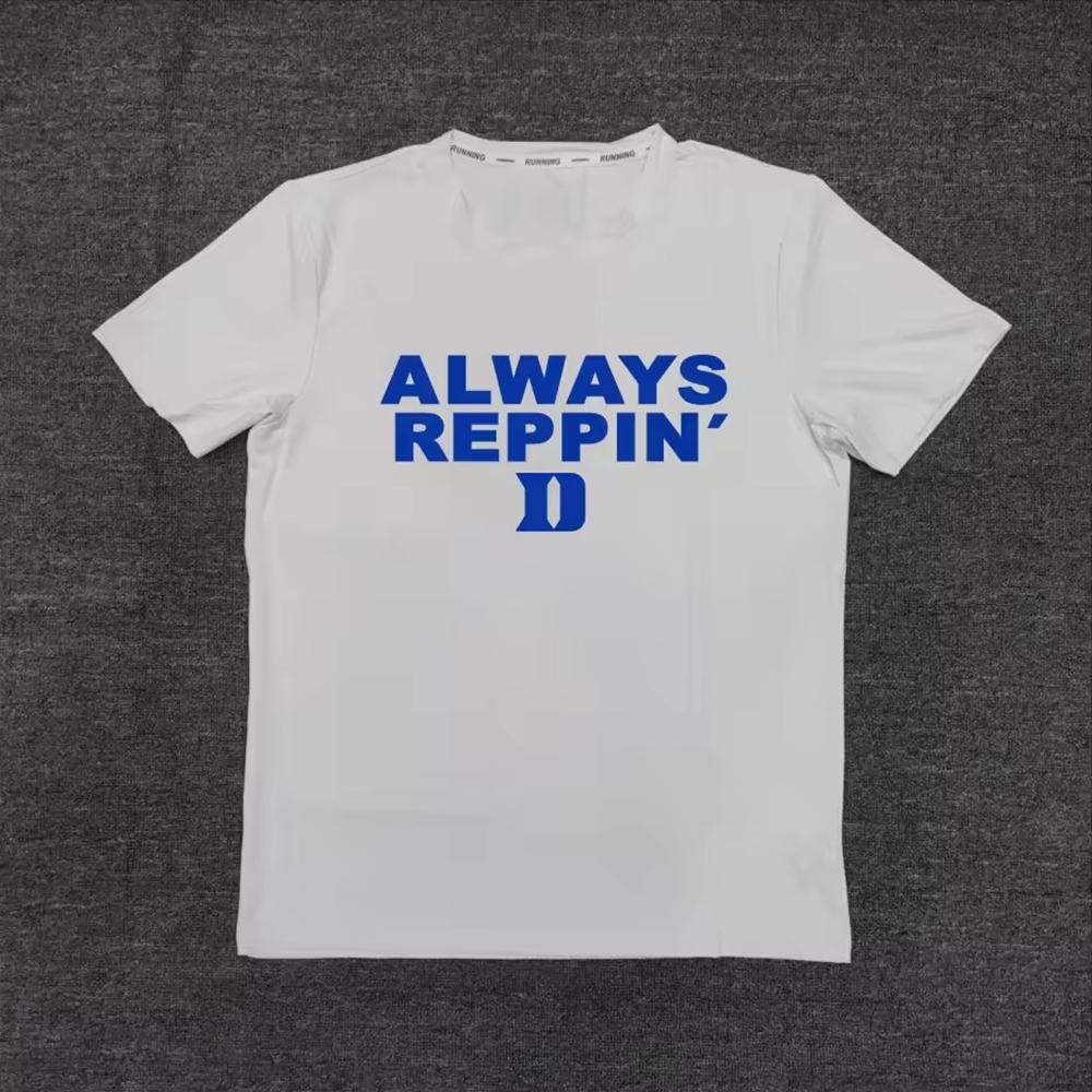 2025 Северная Америка Ограниченная Серия Дюк Университет Северной Каролины Баскетбол Мужская Одежда Мужская Одежда Футболка с Коротким Рукавом и Круглым Вырезом