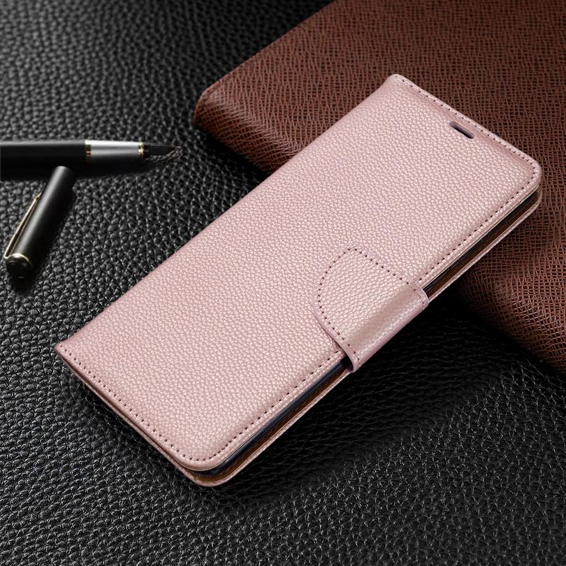 Кожаный чехол-книжка-кошелек с рисунком личи для Samsung Galaxy A10 A20 A30 A40 A50 A70 A30s A50s A10s A20s A20e A21s, чехол-подставка для книги