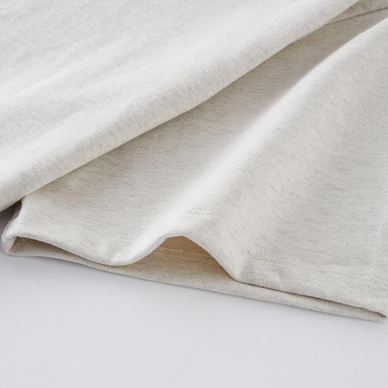 2024 футболка из чистого хлопка, тяжелый вес 425 г, однотонная с открытыми плечами, с короткими рукавами, свободная модная брендовая пара с короткими рукавами