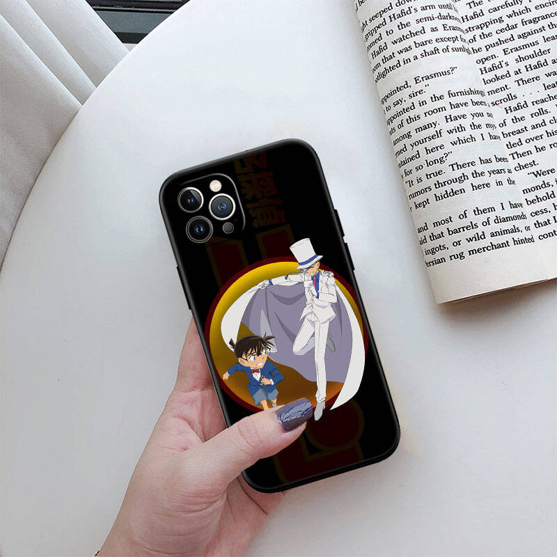 MH39 Detective Conan Phone Shell Case for Redmi Note 8 9 10 11 11S 10C 10X 10A 10T 9A 9C 9T 9S 8T Pro Max Plus Prime