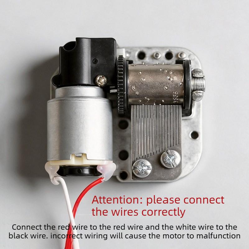 1.5V Electric Music Box Movement Metal Mini Diy Gift Music Mechanical Decorative Collectibles for Girl Boy Friend Birthday Gifts