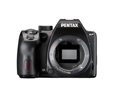 Pentax KF Черная цифровая зеркальная камера с полем мегапиксельного оптического изображения Водо- и пылезащищенный объектив 1182 мм APS-C 100% вид, видоискатель 24,2, встроенный