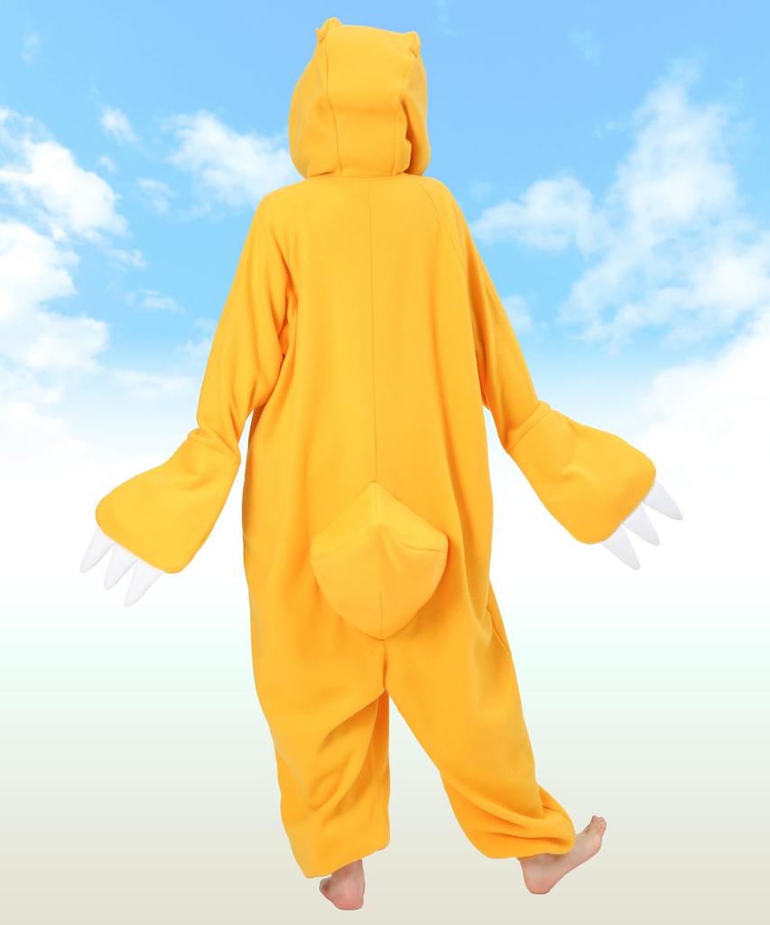 [SAZAC] Character Fleece Kigurumi Digital Monster Agumon