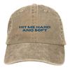 2026 Classic Hit Me Hard And Soft BILLIEs 2024 Baseball Caps Unisex Style Distressed Cotton Snapback Cap Outdoor Workouts Hats C