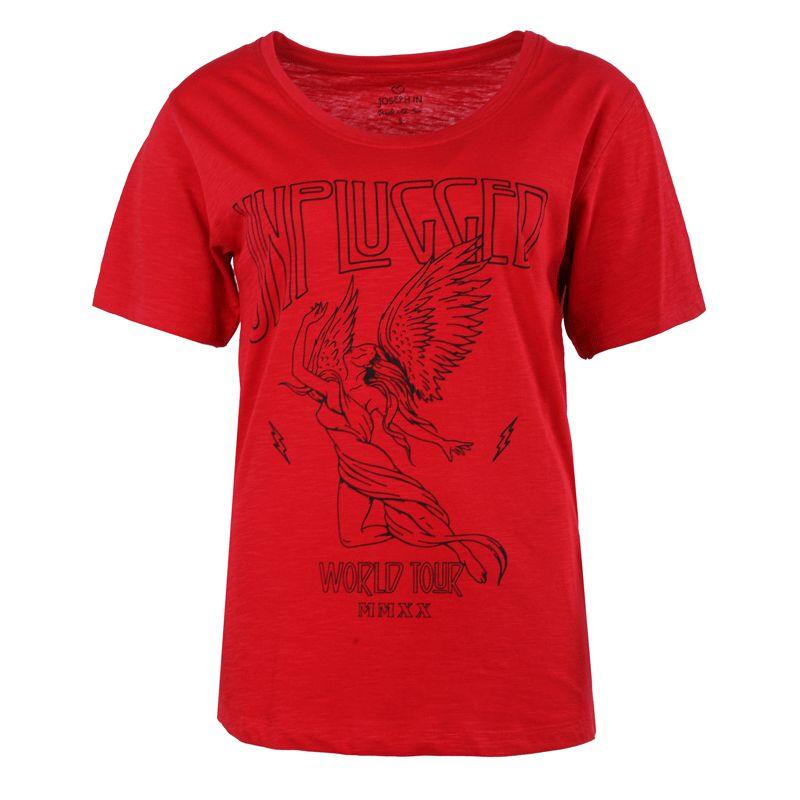 JOSEPH 'IN Женская футболка с коротким рукавом и принтом