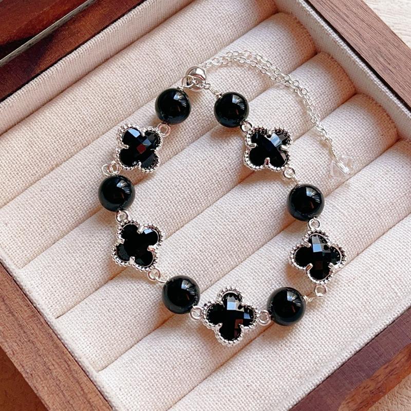 Мужской браслет JYL TS Матовый стиль с камнями Излучает мужской шарм и стабильность