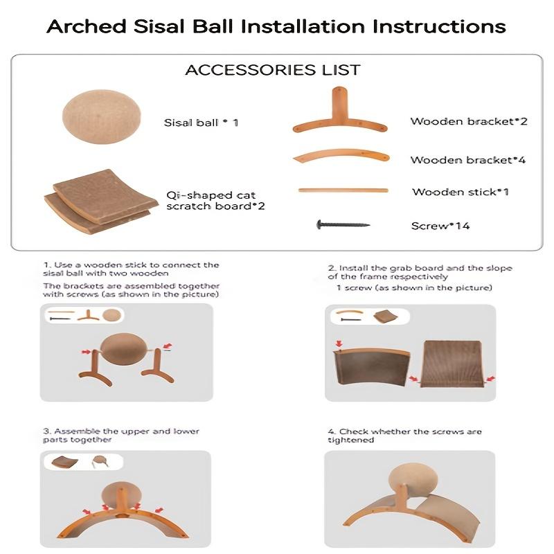 Вращайся и царапай веселье: Вертикальная кошачья когтеточка с дизайном колеса обозрения — прочная, удобная в использовании гигантская шлифовальная машина для кошачьих когтей для бесконечных развлечений!