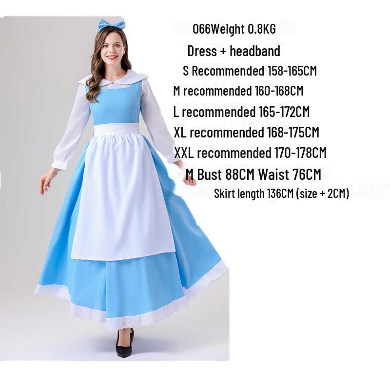 «Взрослый костюм принцессы из сказки — Золушка, Спящая красавица, Рапунцель в стиле платья для Хэллоуина или сценического представления»