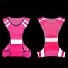 Elastic Webbing Night Riding Vests Polyester Reflective Safety Vest  Lightweight Biking