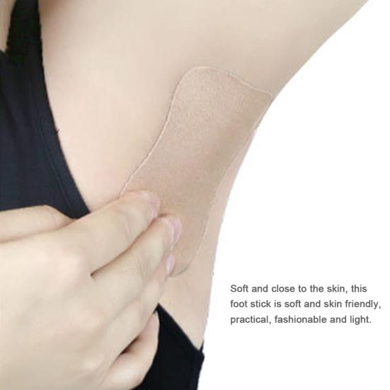 2 шт. унисекс одноразовые впитывающие пот подмышки анти-потовые наклейки