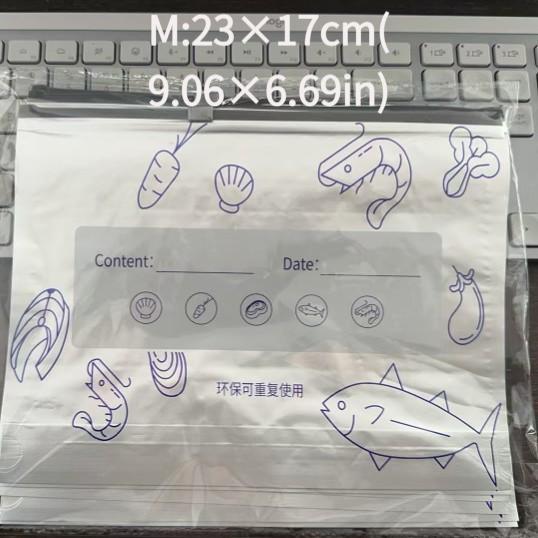 10Pcs Large Capacity Zip Lock Aluminum Foil Storage Bags Leakproof Freezer Safe Reusable Food Packaging Pouches