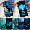 Чехол для телефона Samsung Galaxy M15 M55 M33 M13 M23 M53 M31 M51 M14 M34 M54 M20 M30s M52 M32 с изображением ската