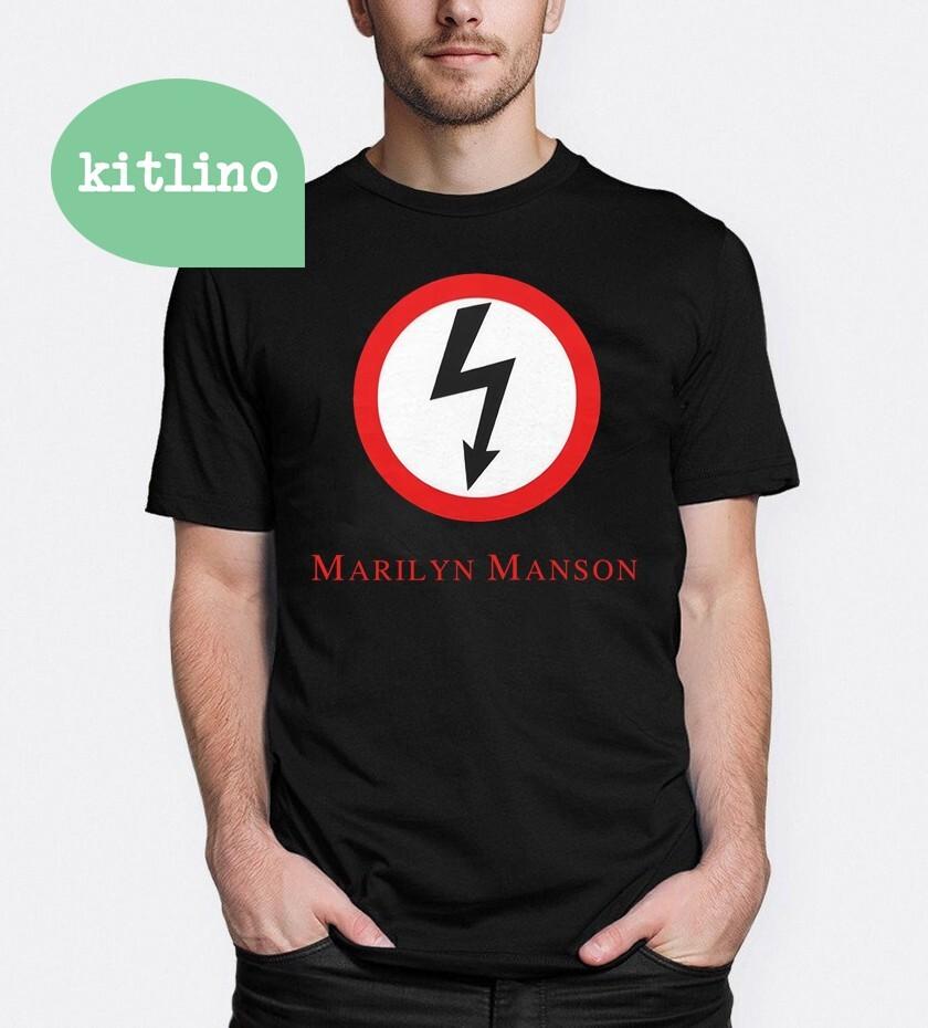 Marilyn Manson Music Album Cotton S94336 Unisex T-Shirt
