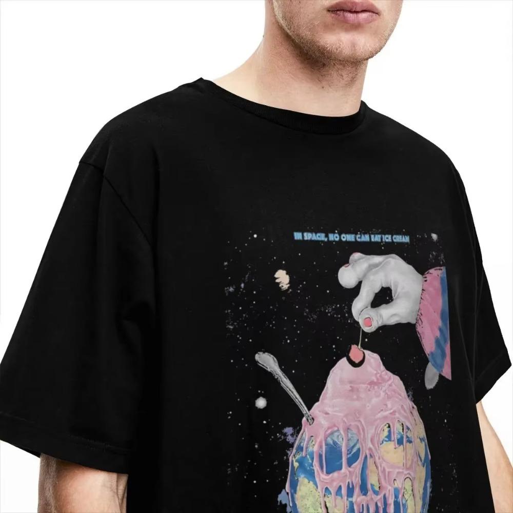 Летние футболки Killer Klowns From Outer Space Skull Sundae Мужские Женские Забавная футболка с мороженым Футболки с коротким рукавом