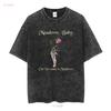 Винтажная футболка Zade Meadows Haunting Adeline Dark Romance Merch B винтажная Слегка стираная Качественная дизайнерская одежда Дышащая