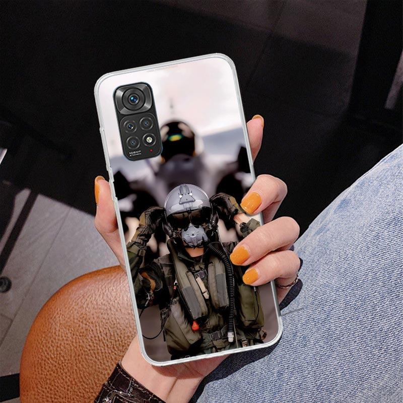 Military Aircraft Warship Fighter Phnoe Case for Phnoe Case for Xiaomi Redmi Note 15 14 14S 13 Pro Plus 12 12S 11S 11E 10S 10 11